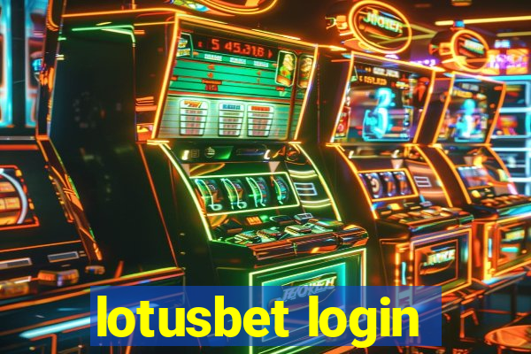 lotusbet login